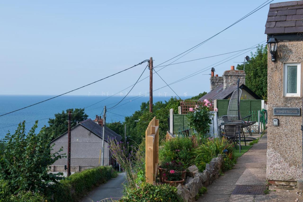 Windy Ridge Terrace With Beautiful Sea Views, North Wales Coast Villa Old Colwyn Bagian luar foto